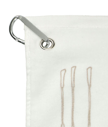Bullet 18 x 15 inch Terry Golf Towel
