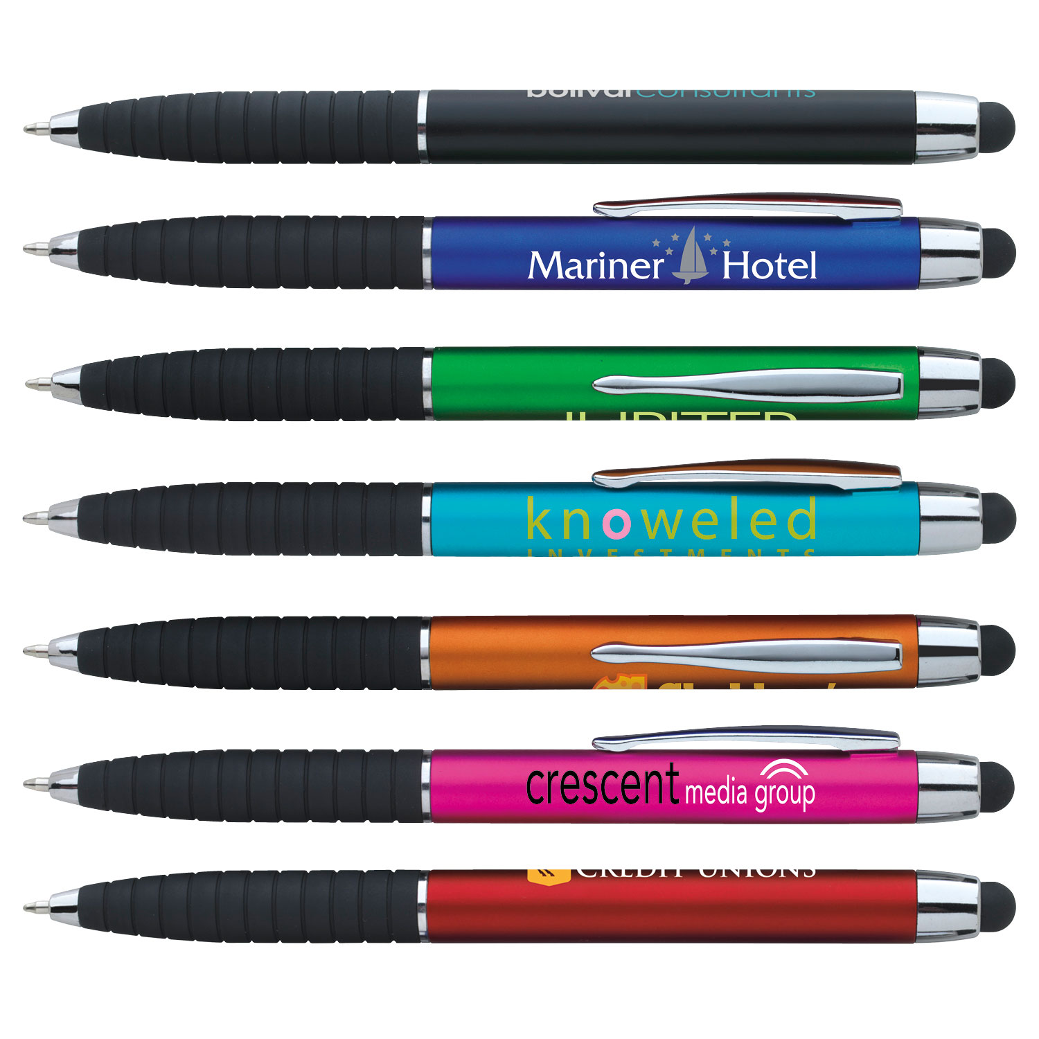 Good Value Metallic Cool Grip Stylus Pen